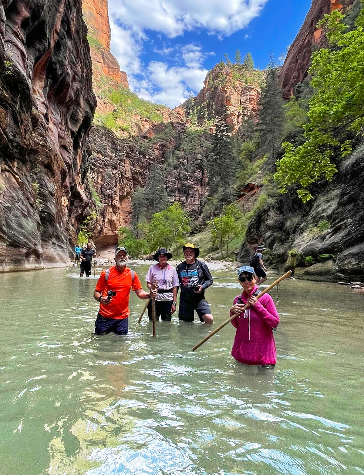 Narrows Zion National Park In Virgin River