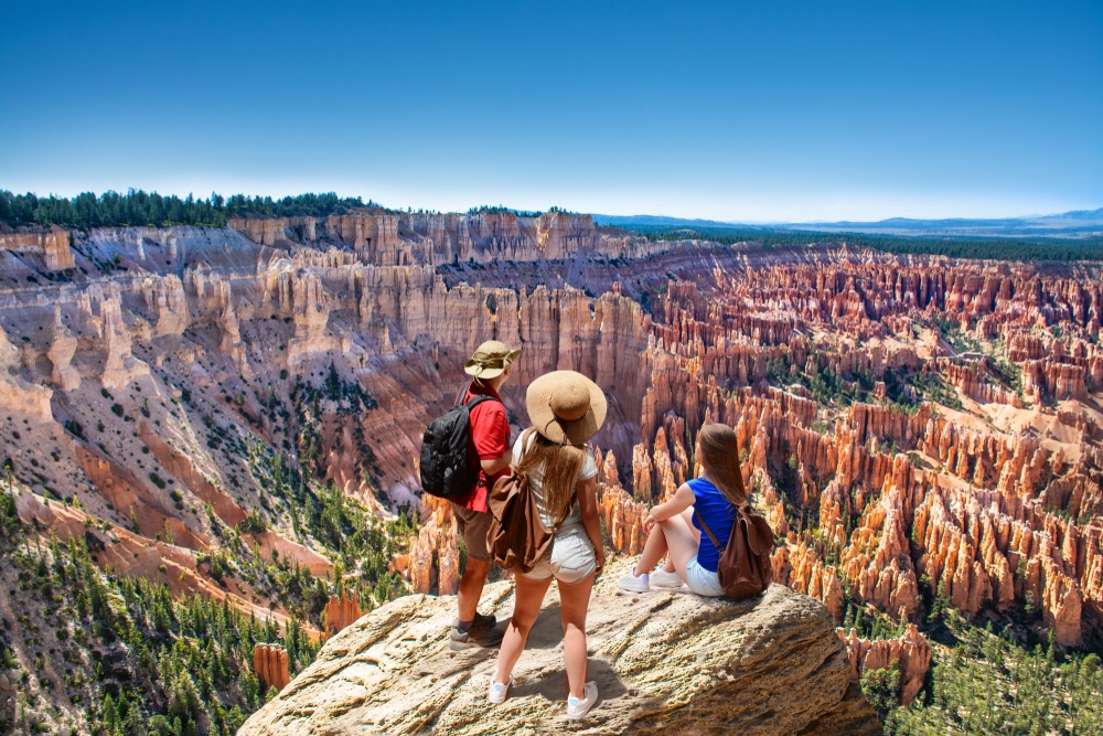 Bryce Canyon National Park Landscape View